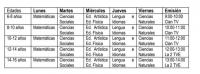 Horario de emisiones Clan y La2